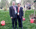 Вместе с давним другом МГТУ ректором Харбинского политехнического университета Ван Шуго.
