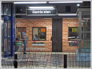 станция Gamla Stan..! :-) Угадайте, это кирпичный поезд или стена?