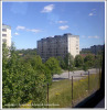Bred&#228;ng - вид из окна поезда на ходу